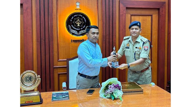 महाकुम्भ में उत्कृष्ट कार्य के लिए यूपी अग्निशमन विभाग को गोवा में मिला सम्मान